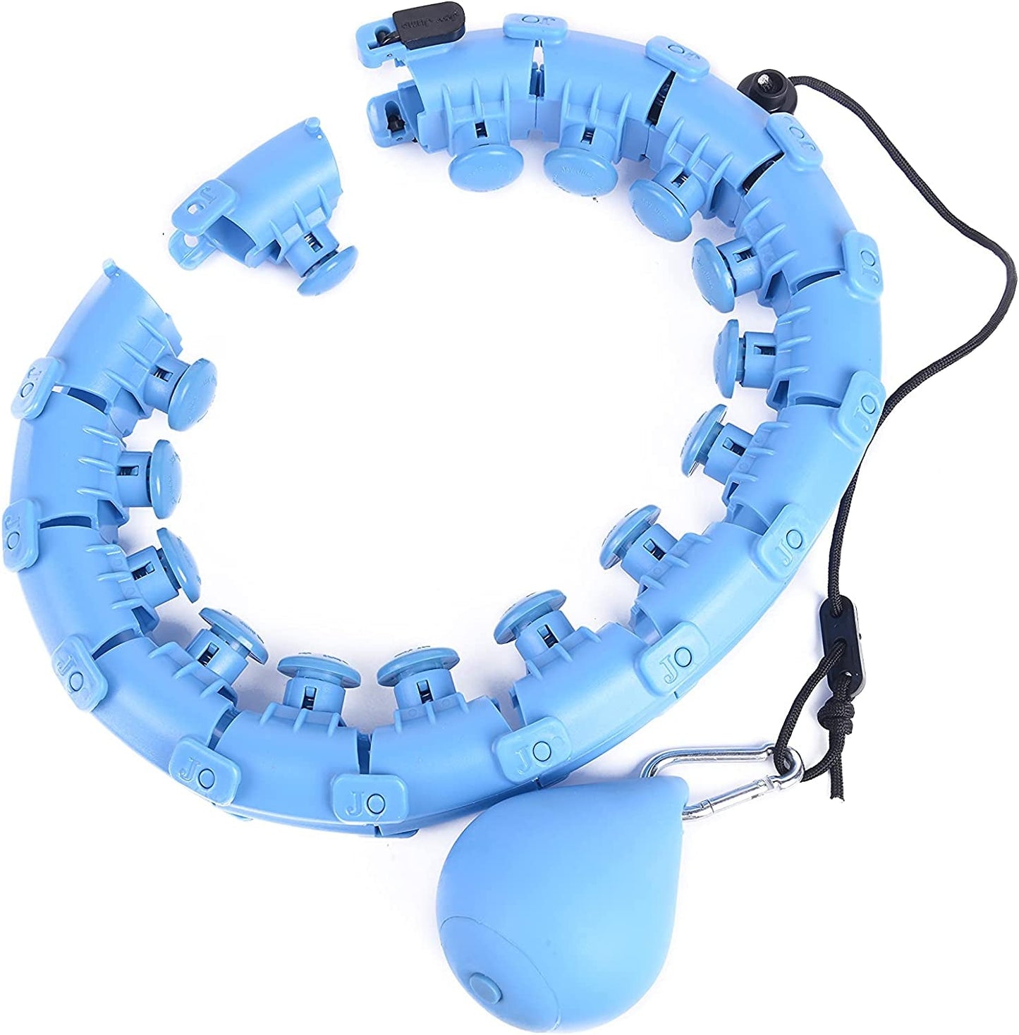 Adjustable Weighted Hula Hoop for Effective Weight Loss