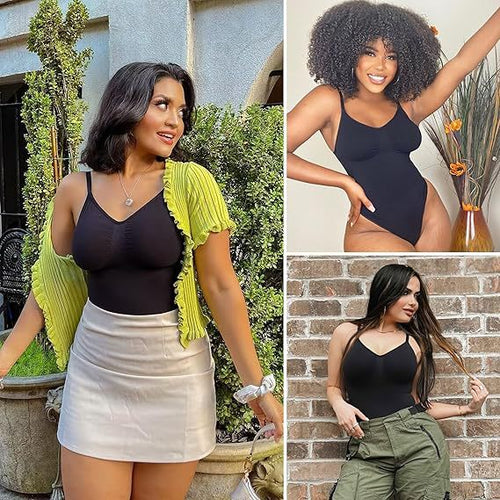 Seamless Shaping Bodysuit for Women with Tummy Control